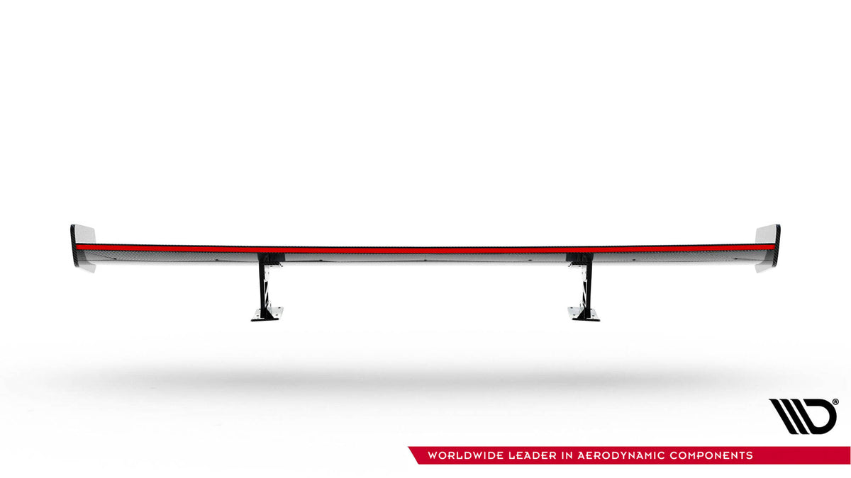 Carbon Heckspoiler With Internal Brackets Uprights + LED Audi A3 / A3 S-Line / S3 / RS3 Sedan 8V / 8V Facelift