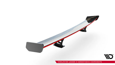 Carbon Heckspoiler With Internal Brackets Uprights + LED Audi A3 / A3 S-Line / S3 / RS3 Sedan 8V / 8V Facelift