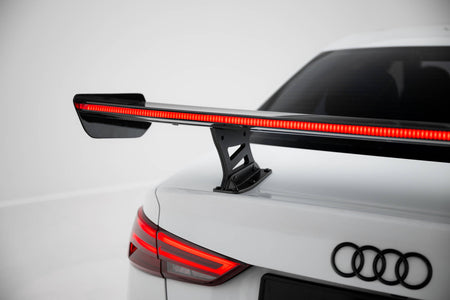 Carbon Heckspoiler With Internal Brackets Uprights + LED Audi A3 / A3 S-Line / S3 / RS3 Sedan 8V / 8V Facelift