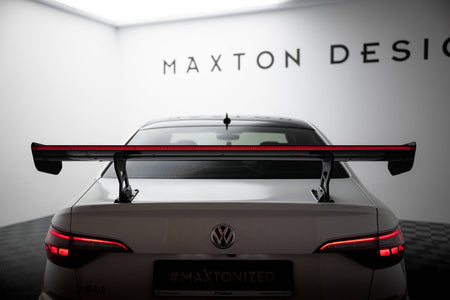 Carbon Heckspoiler With Internal Brackets Uprights + LED Volkswagen Jetta GLI MK7
