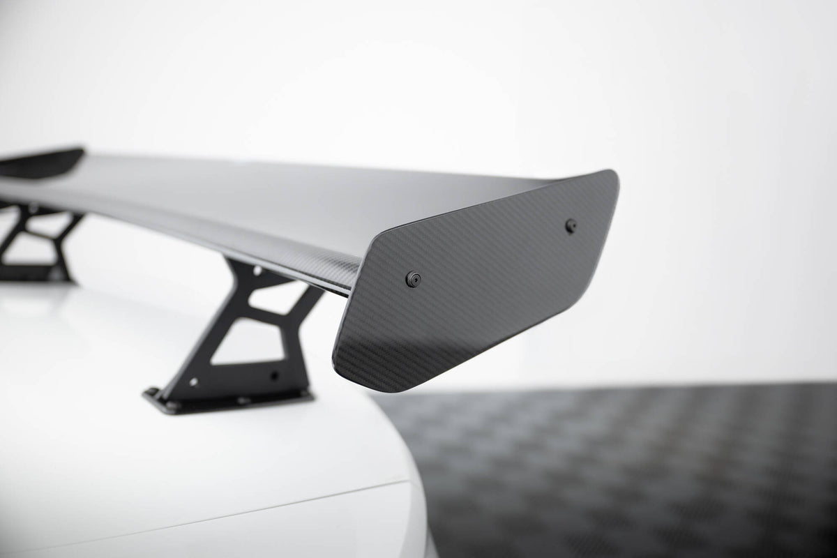 Carbon Heckspoiler With Internal Brackets Uprights + LED Volkswagen Jetta GLI MK7