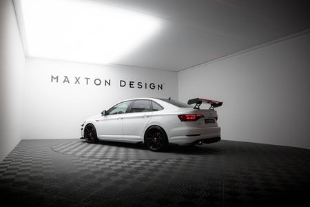 Carbon Heckspoiler With Internal Brackets Uprights + LED Volkswagen Jetta GLI MK7