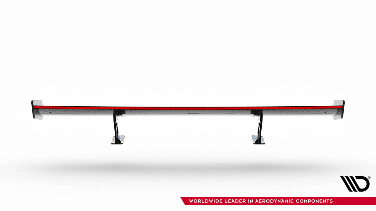Carbon Heckspoiler With Internal Brackets Uprights + LED Volkswagen Jetta GLI MK7