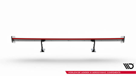 Carbon Heckspoiler With Internal Brackets Uprights + LED Volkswagen Jetta GLI MK7