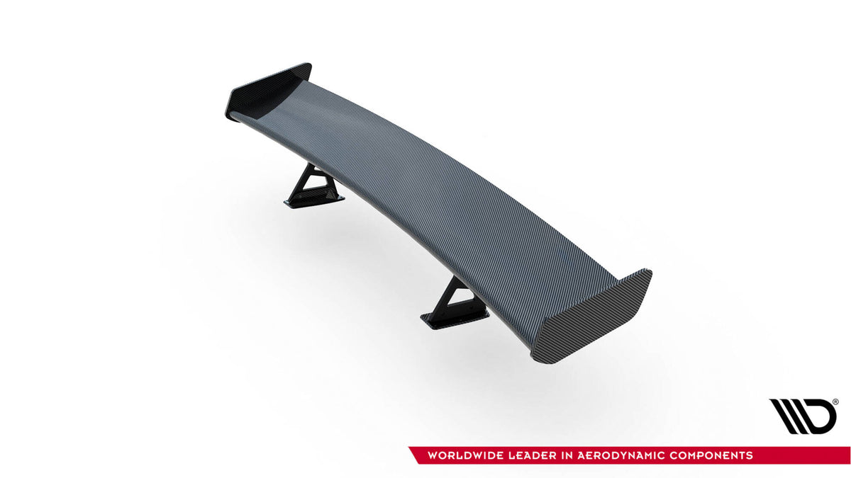 Carbon Heckspoiler With Internal Brackets Uprights + LED Volkswagen Jetta GLI MK7