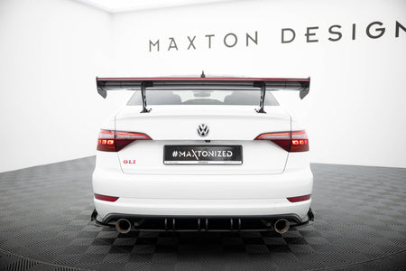 Carbon Heckspoiler With Internal Brackets Uprights + LED Volkswagen Jetta GLI MK7