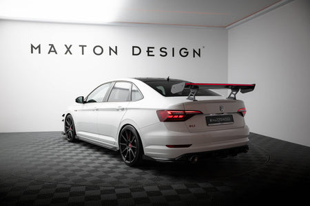 Carbon Heckspoiler With Internal Brackets Uprights + LED Volkswagen Jetta GLI MK7