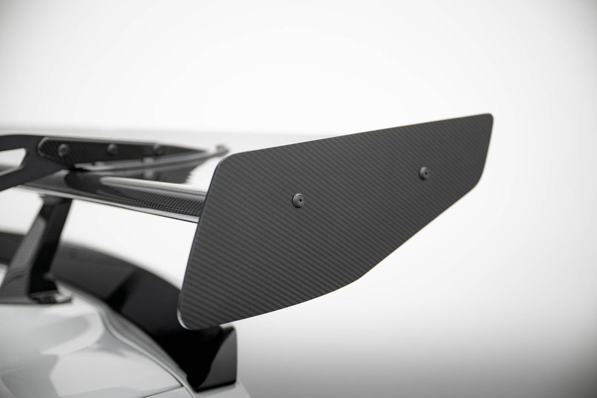 Carbon Heckspoiler With Upper Swan Mounting + LED Chevrolet Corvette Stingray / Grand Sport C7
