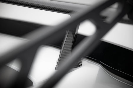 Carbon Heckspoiler With Upper Swan Mounting + LED Chevrolet Corvette Stingray / Grand Sport C7