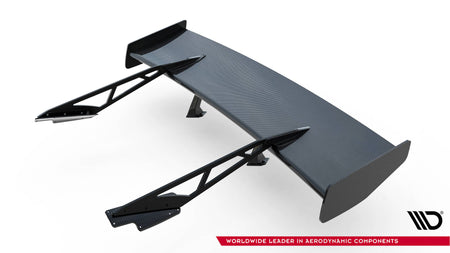 Carbon Heckspoiler With Upper Swan Mounting + LED Chevrolet Corvette Stingray / Grand Sport C7