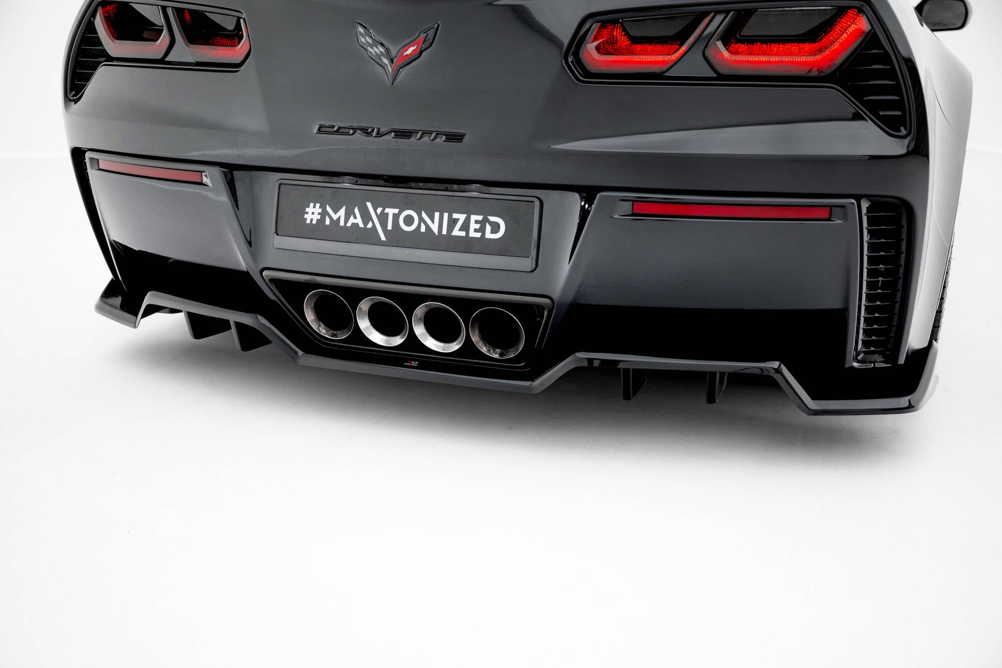 Heck Mittlerer Diffusor Chevrolet Corvette Z06 C7