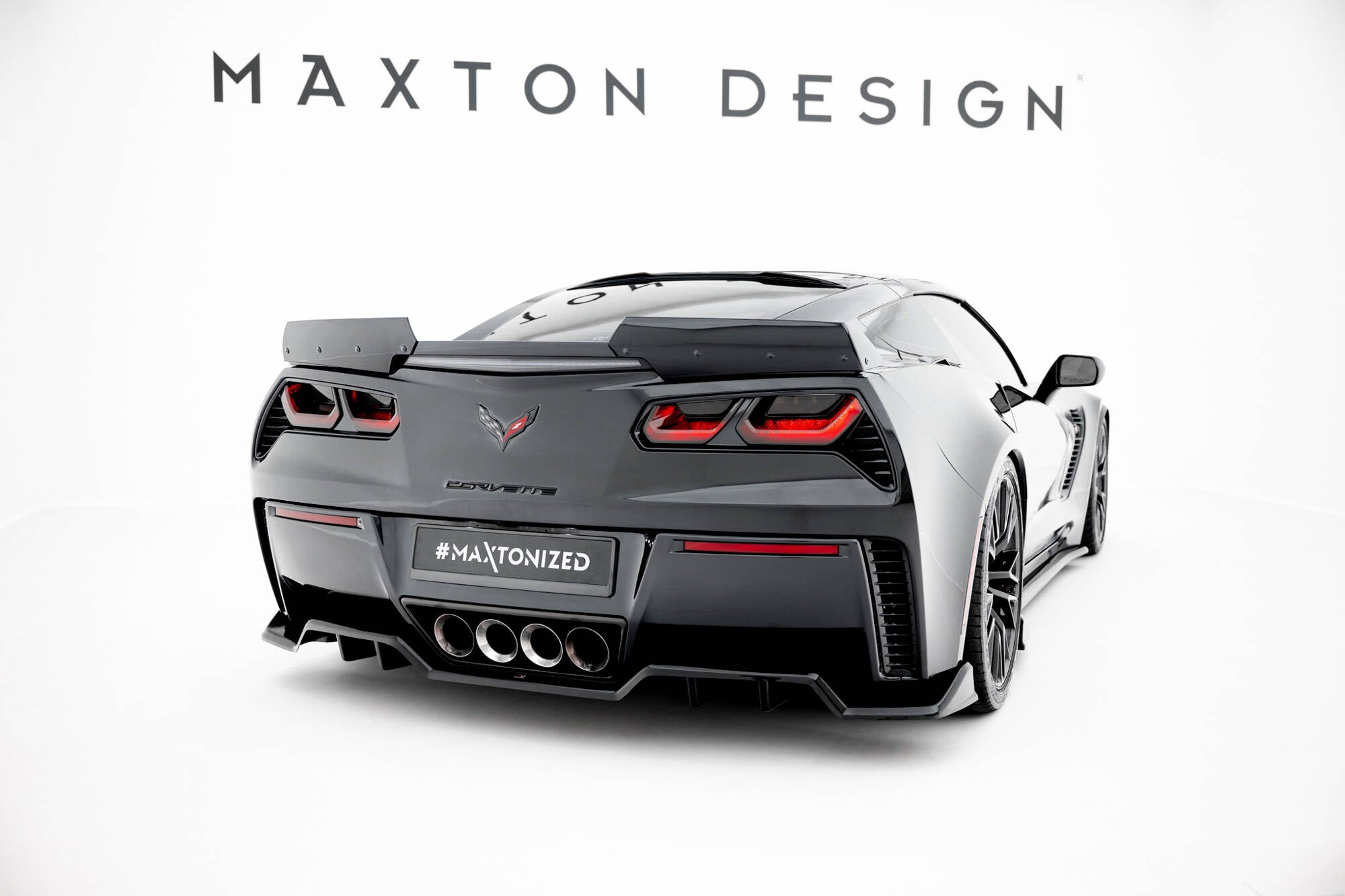 Heck Mittlerer Diffusor Chevrolet Corvette Z06 C7