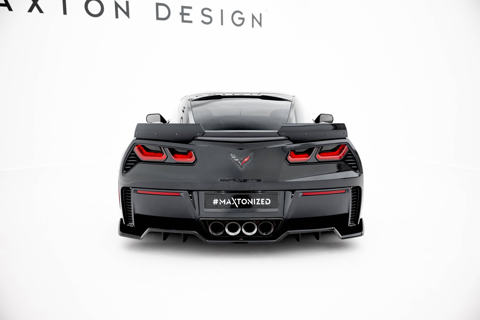 Heck Mittlerer Diffusor Chevrolet Corvette Z06 C7