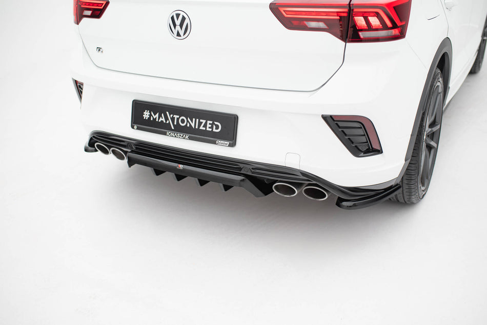 Heck Mittlerer Diffusor Volkswagen T-Roc R Mk1