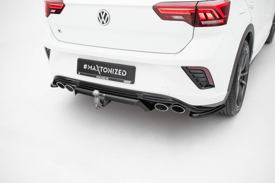 Heck Mittlerer Diffusor Volkswagen T-Roc R Mk1