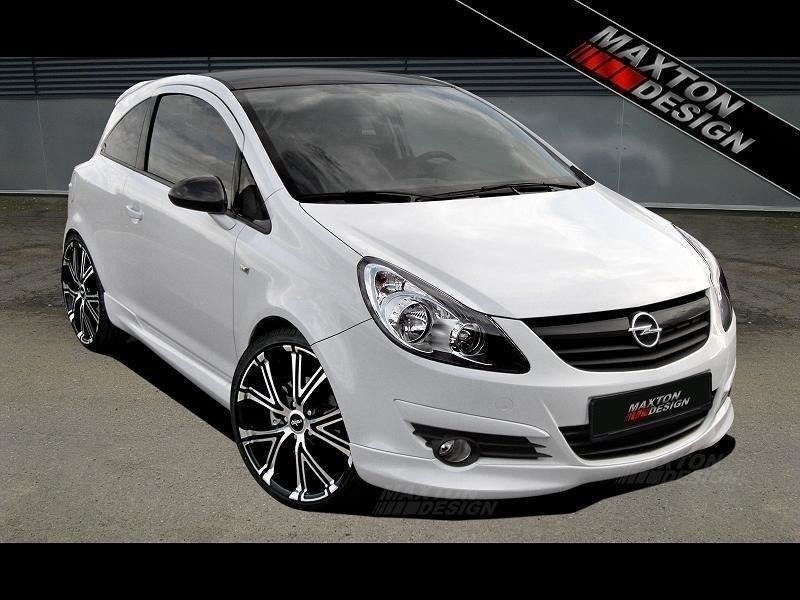 Frontspoiler Lippe Opel Corsa D Vor Facelift