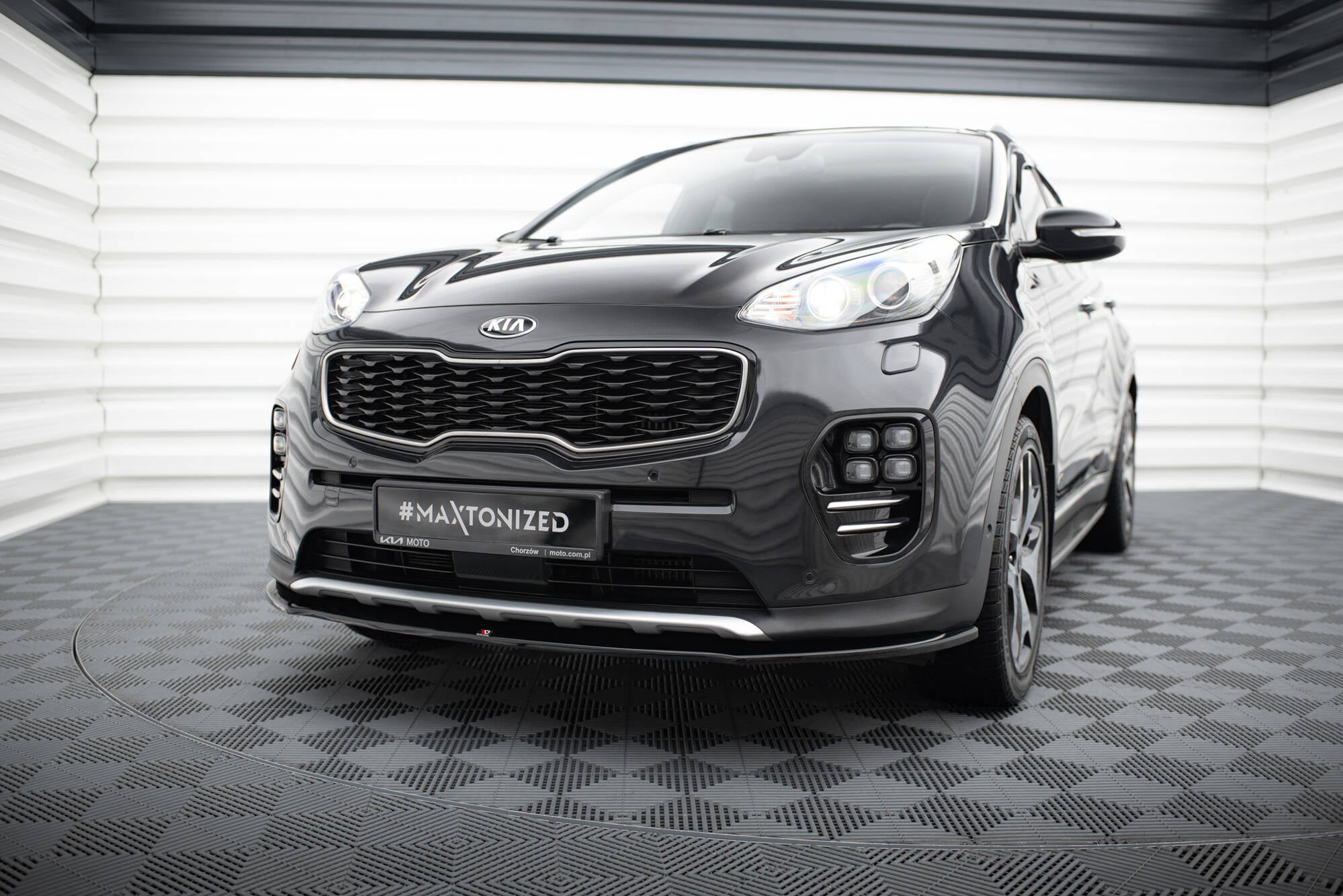 Frontspoiler Lippe KIA Sportage mk4 GT-Line