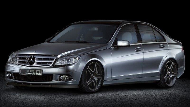 Frontspoiler Lippe Mercedes C-Klasse W204 Vorfacelift