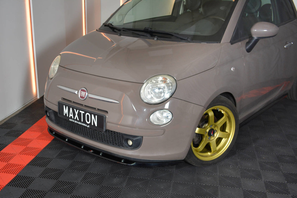 Frontspoiler Lippe V.1 Fiat 500 Hatchback vor Facelift