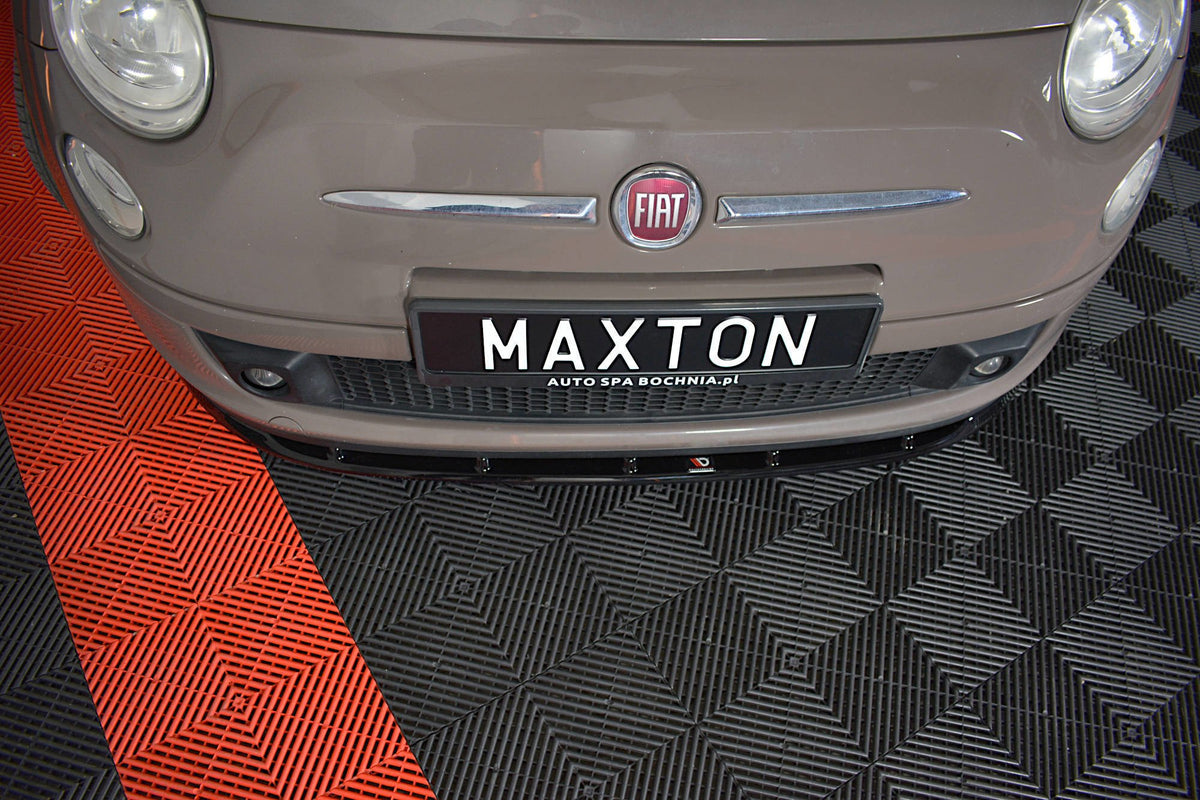 Frontspoiler Lippe V.1 Fiat 500 Hatchback vor Facelift
