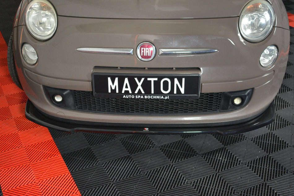Frontspoiler Lippe V.2 Fiat 500 Hatchback Vor Facelift