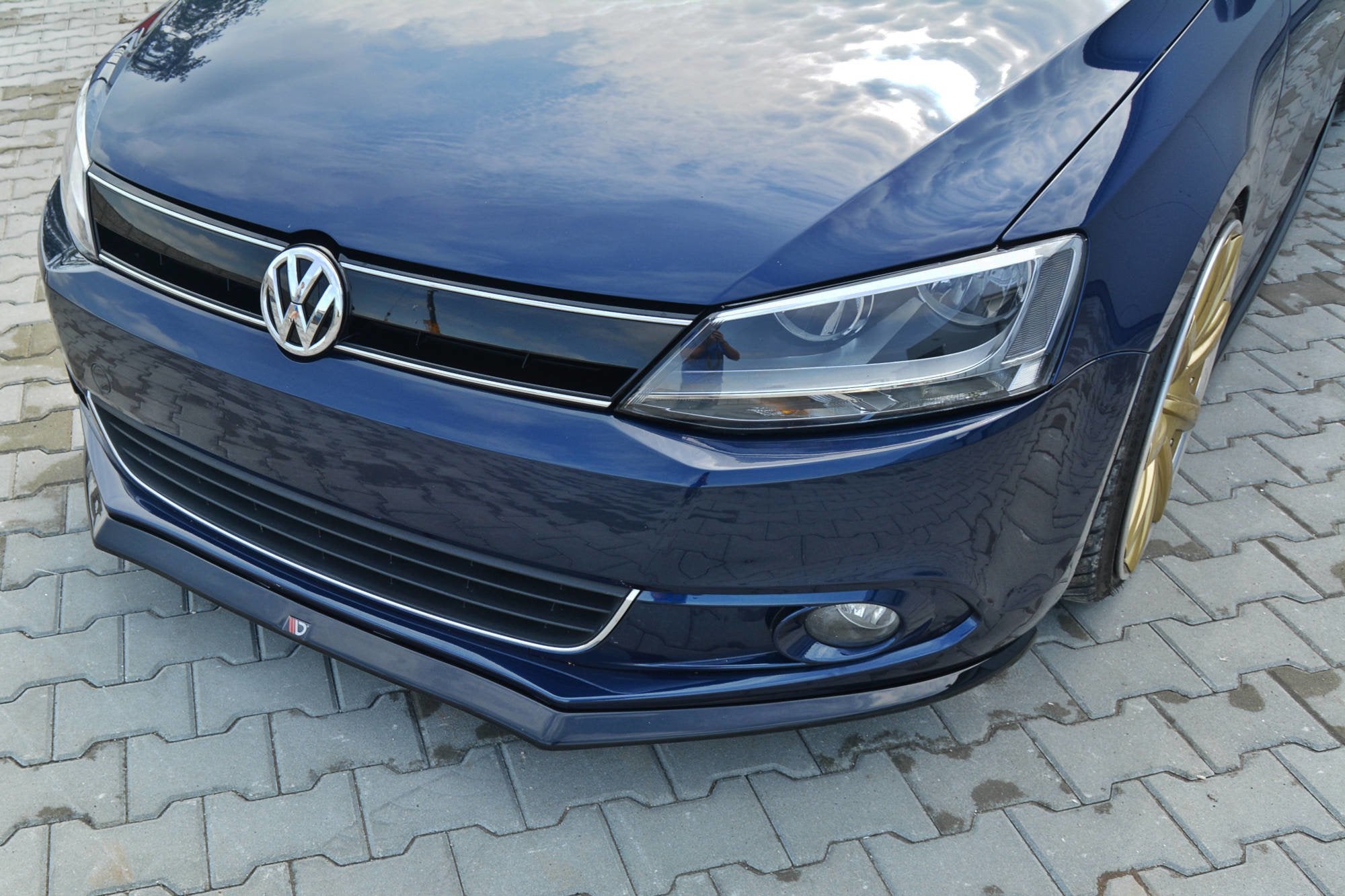 Frontspoiler Lippe V.2 Volkswagen Jetta MK6 Sedan Vor Facelift
