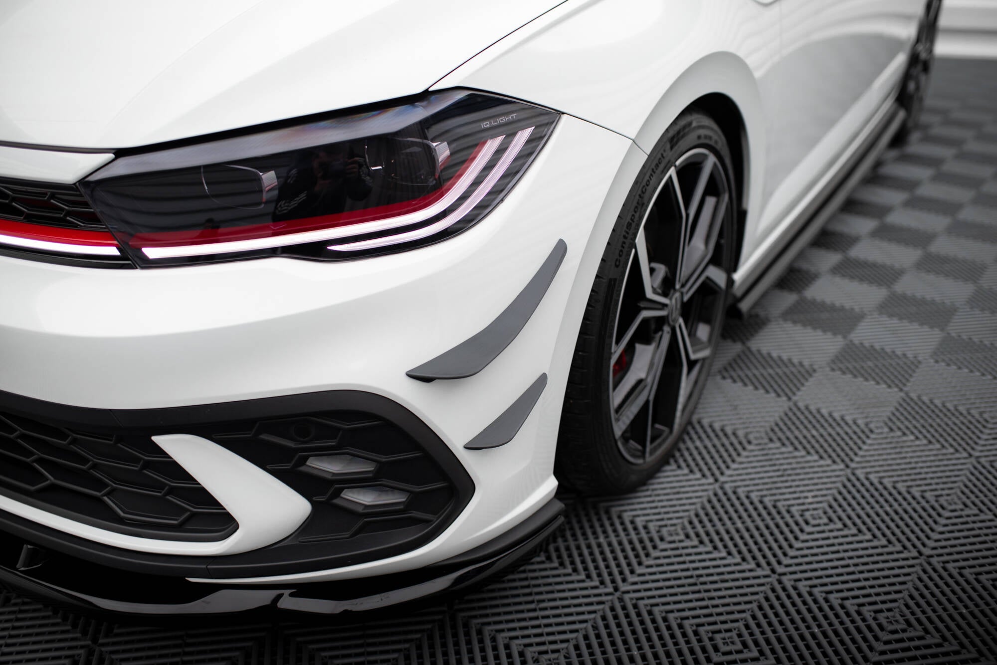 Frontspoiler Lippe Volkswagen Polo GTI Mk6 Facelift