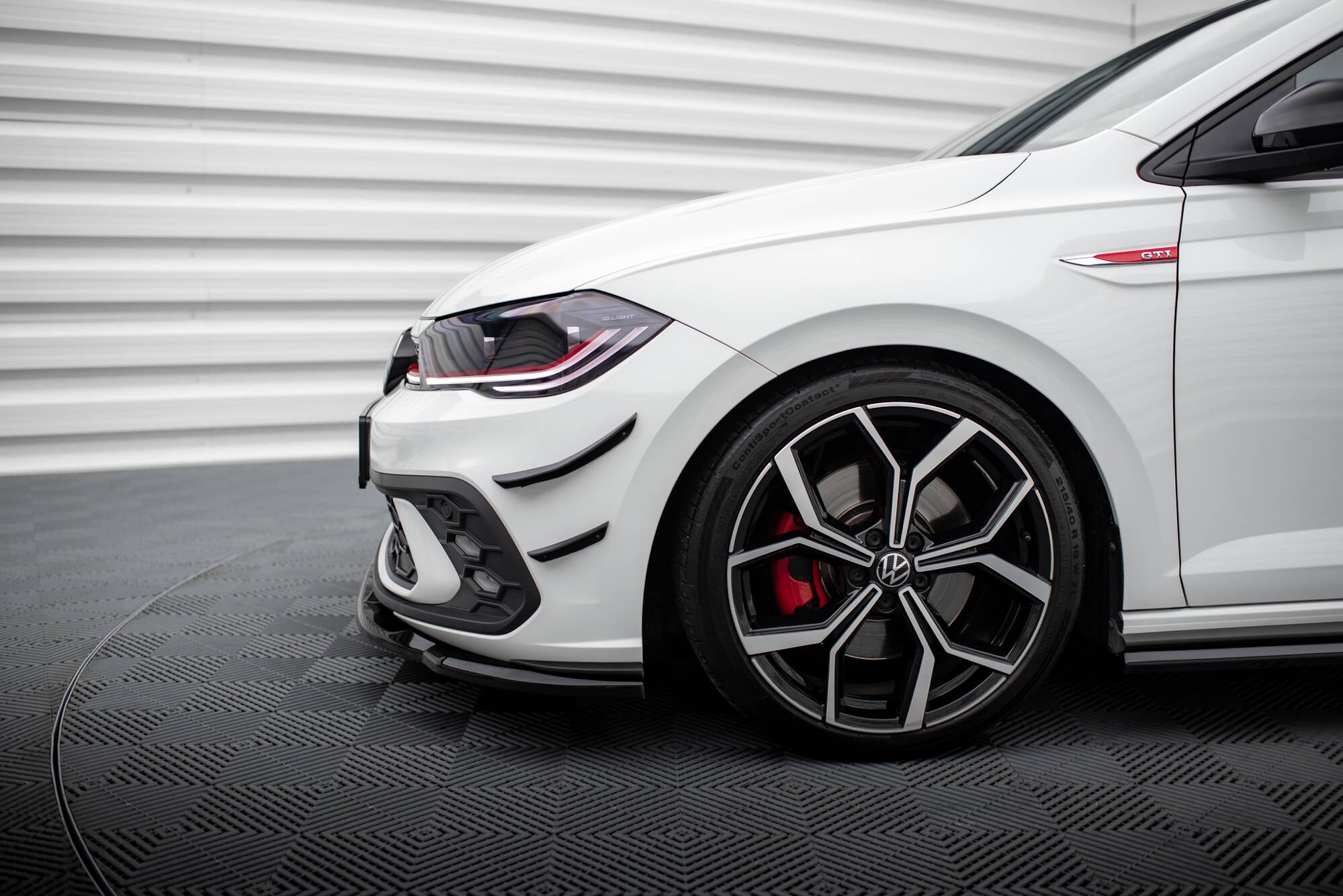 Frontspoiler Lippe Volkswagen Polo GTI Mk6 Facelift