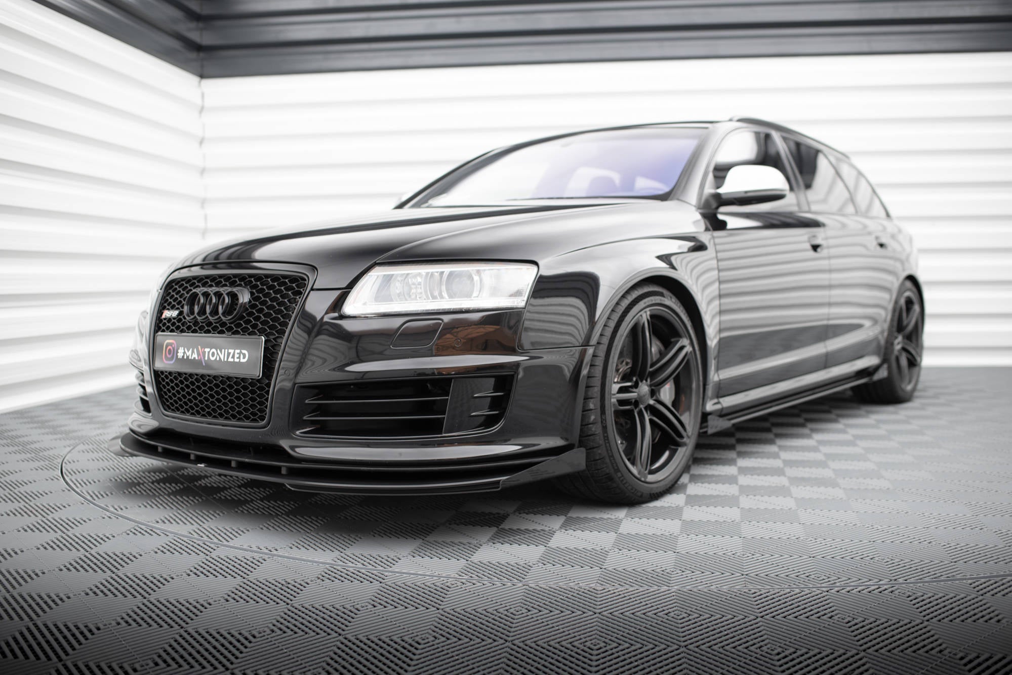Frontspoiler Lippe Audi RS6 Avant C6 2007-2010