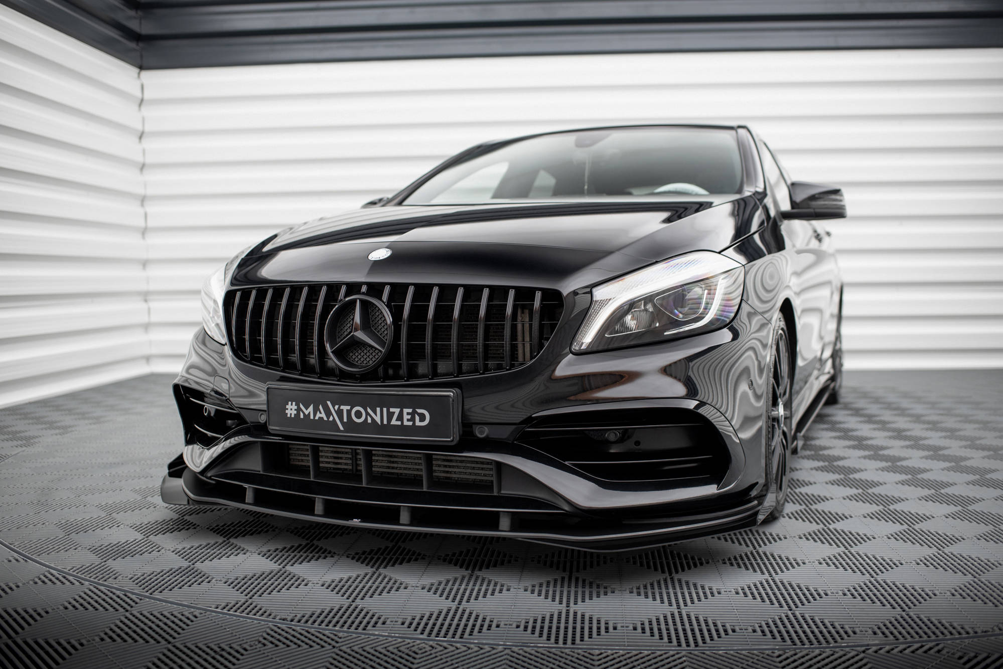 Frontspoiler Lippe Mercedes-Benz A AMG-Line W176 Facelift