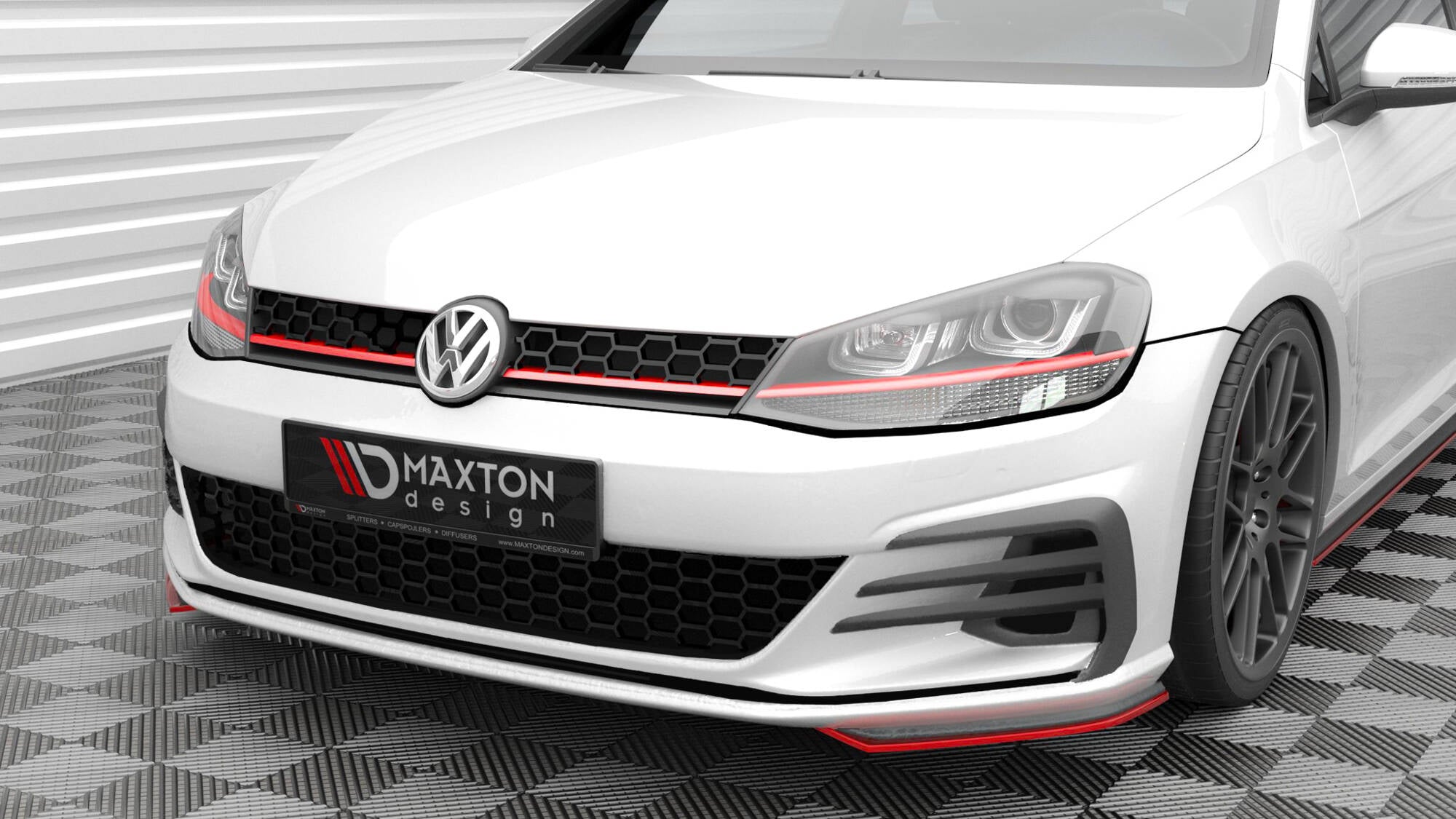 Frontspoiler Lippe Volkswagen Golf GTI Mk7 Facelift