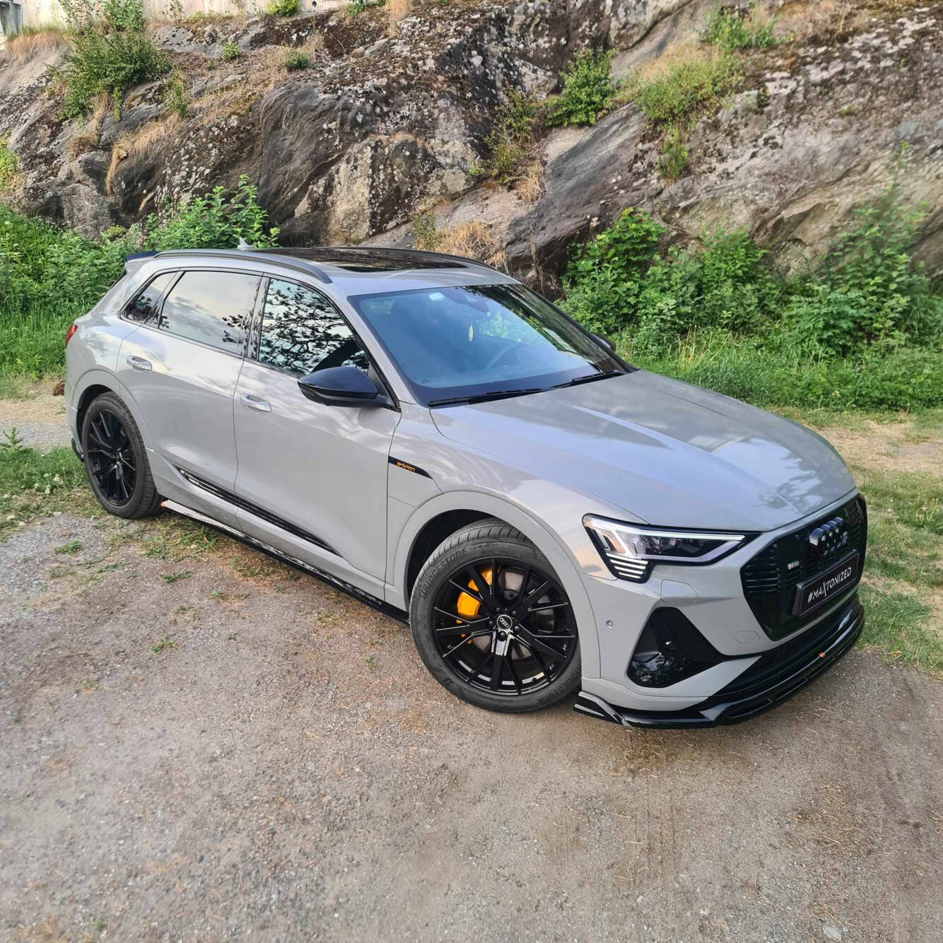 Frontspoiler Lippe Audi e-Tron S-Line 2018-2022