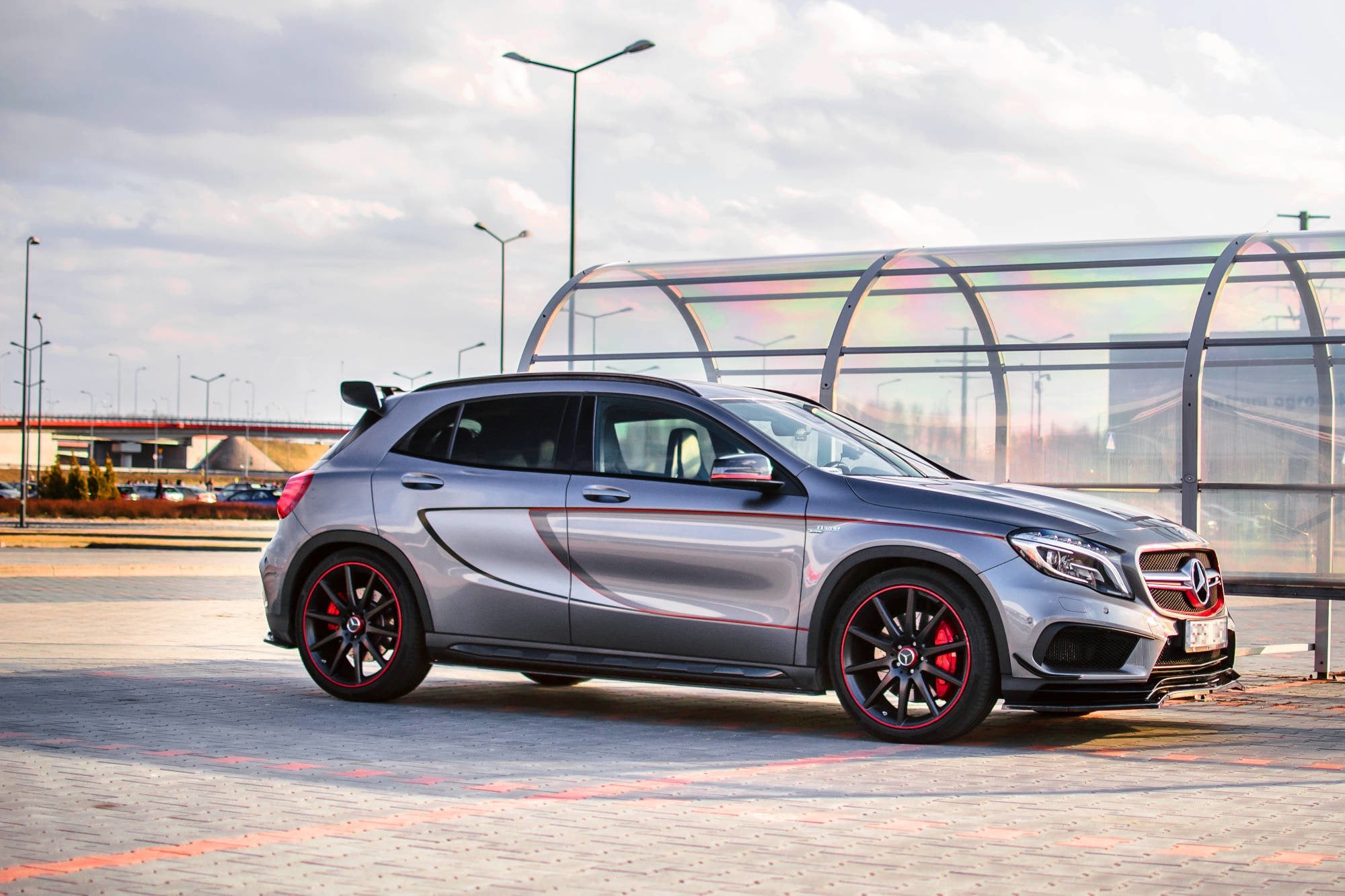 Frontspoiler Lippe Mercedes-Benz GLA 45 AMG