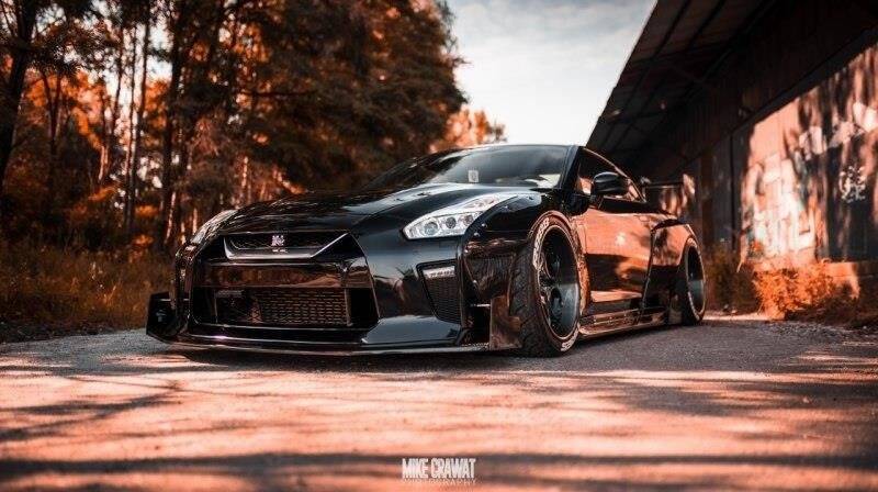 Frontspoiler Lippe Nissan GTR