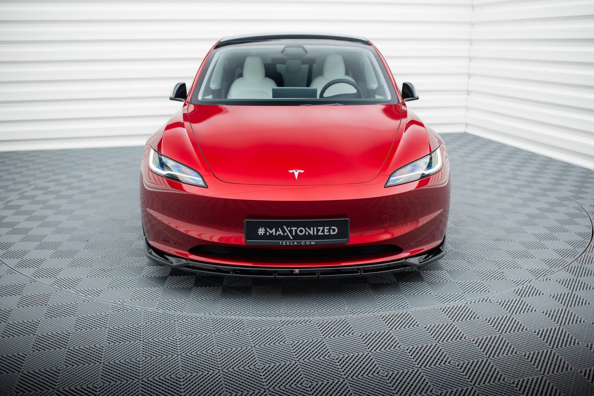 Frontspoiler Lippe V.1 Tesla Model 3 Project Highland Facelift
