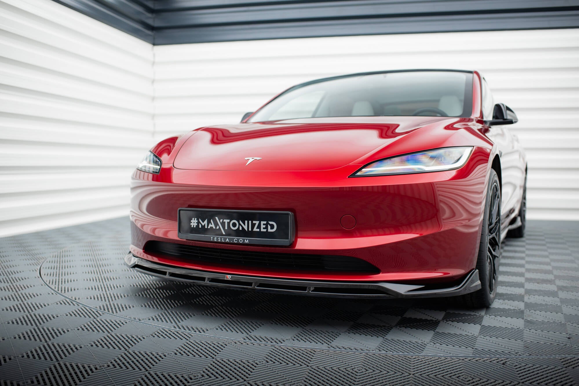 Frontspoiler Lippe V.1 Tesla Model 3 Project Highland Facelift