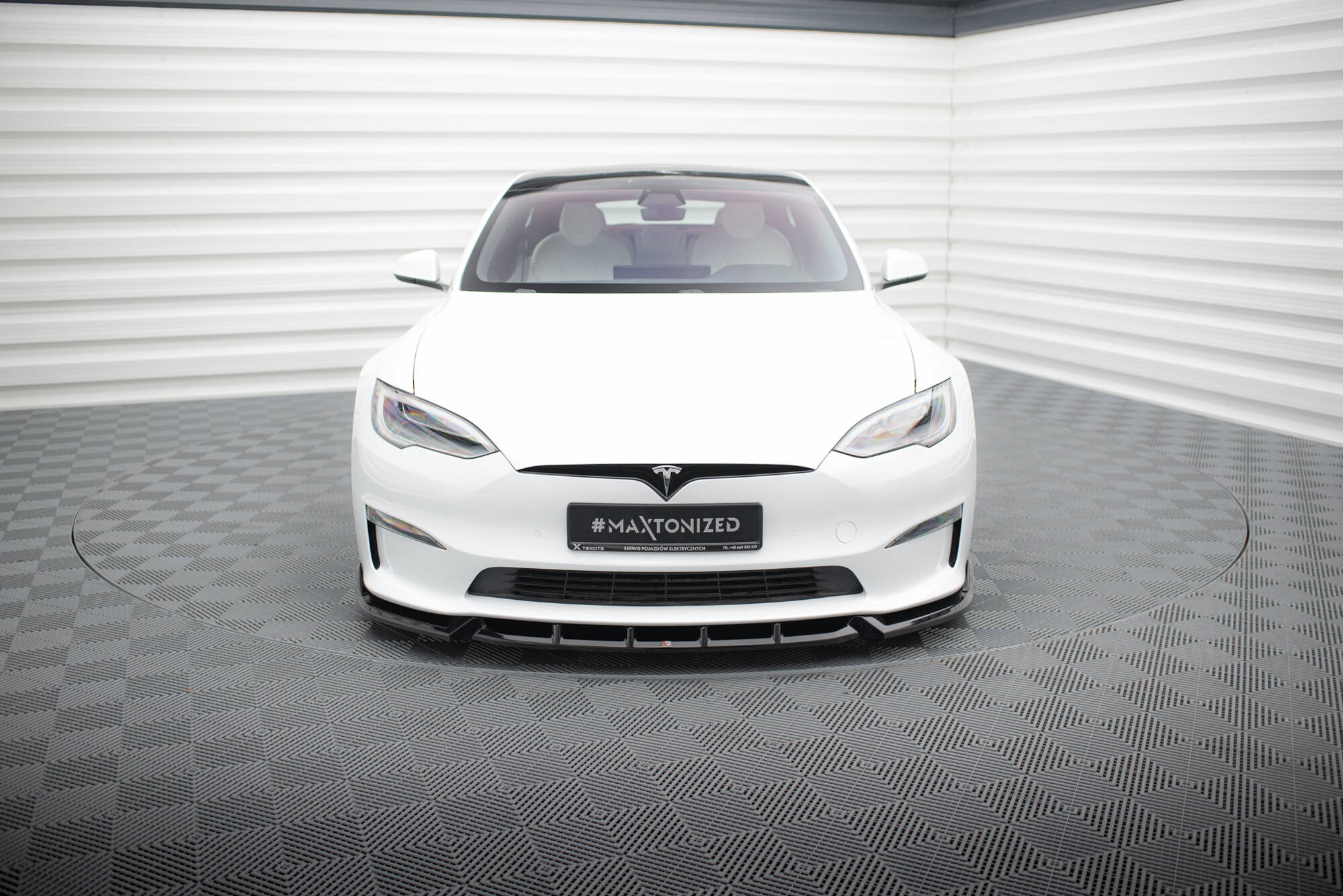 Frontspoiler Lippe V.1 Tesla Model S Plaid Mk1 Facelift