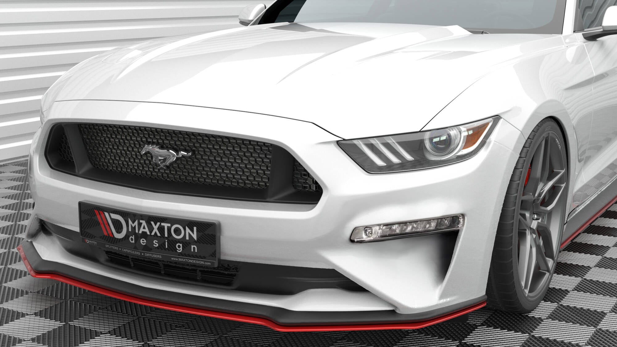Frontspoiler Lippe V.2 Ford Mustang MK6 Facelift