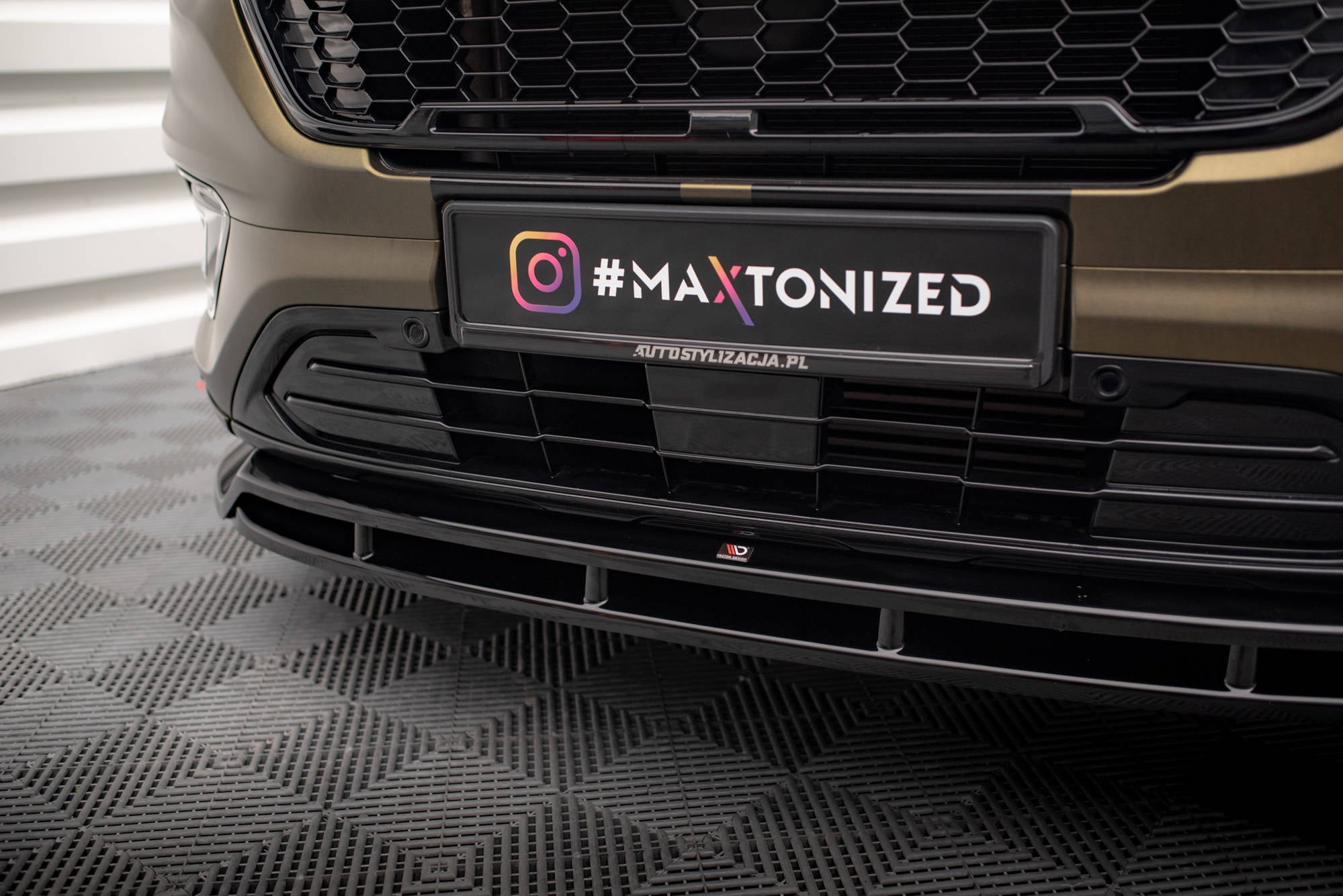 Frontspoiler Lippe V.2 Ford Transit Custom Mk1 Facelift / Tourneo Custom Mk1 Facelift
