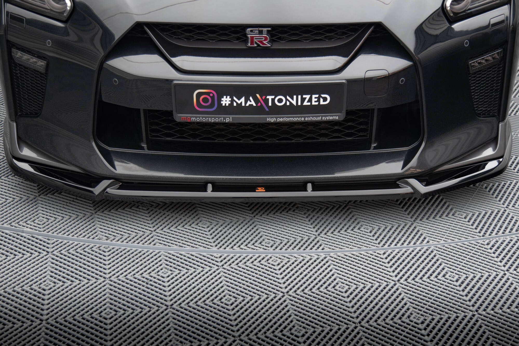 Frontspoiler Lippe V.2 Nissan GTR R35 Facelift