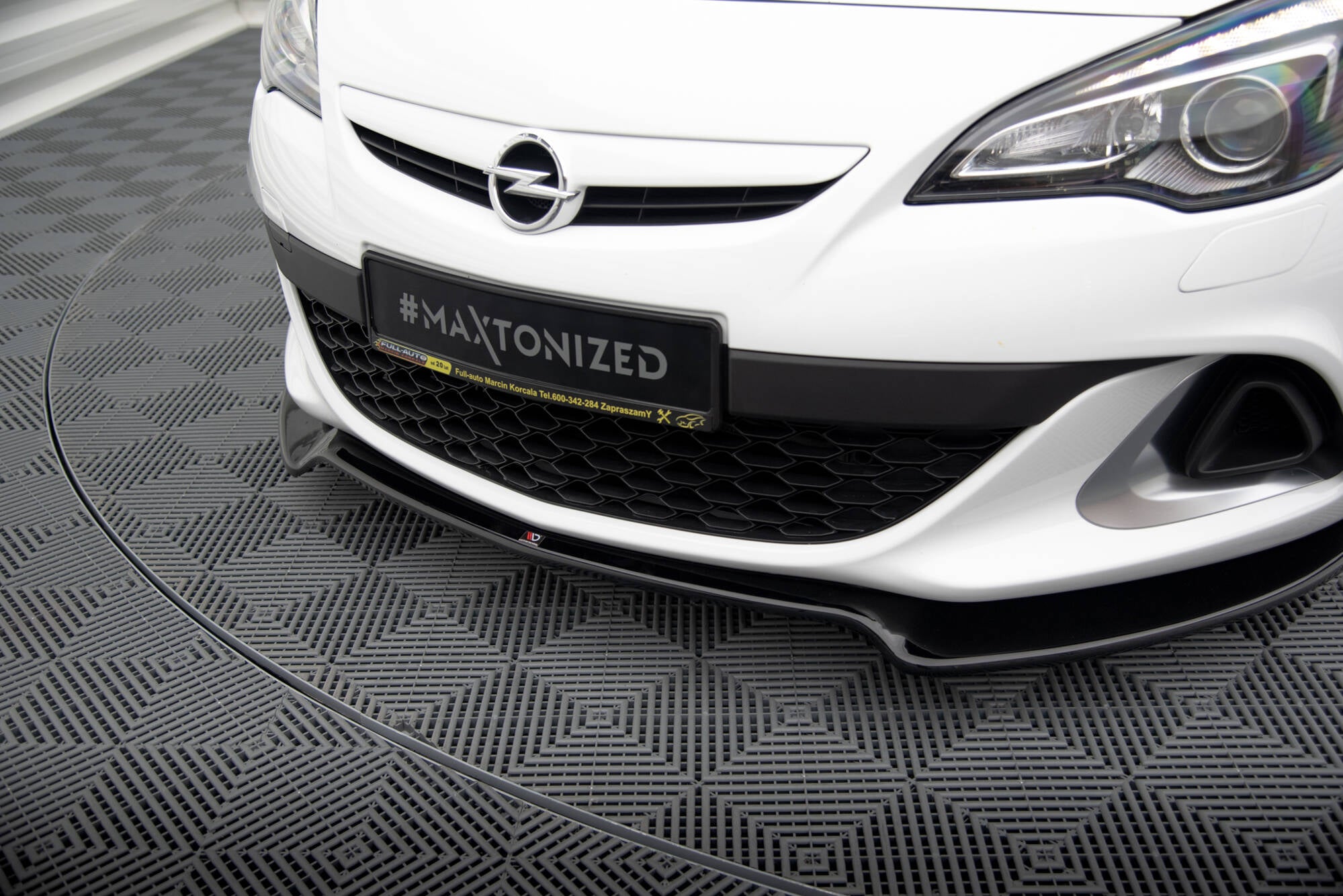 Frontspoiler Lippe Opel Astra J Opc/vxr