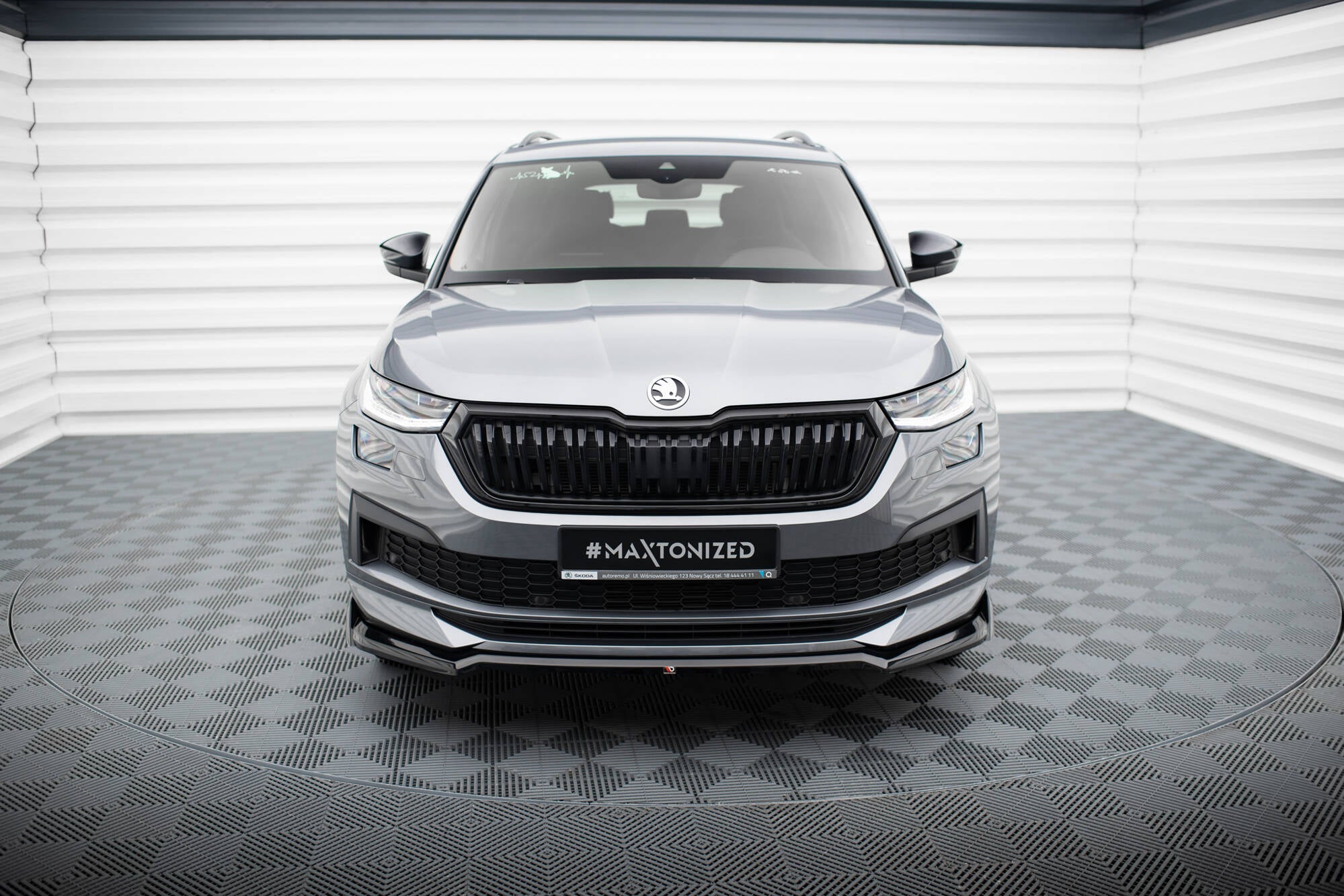 Frontspoiler Lippe V.2 Skoda Kodiaq Sportline Mk1 Facelift