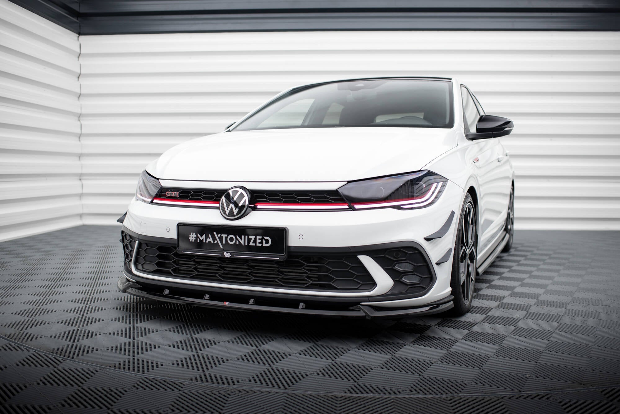 Frontspoiler Lippe V.2 Volkswagen Polo GTI Mk6 Facelift