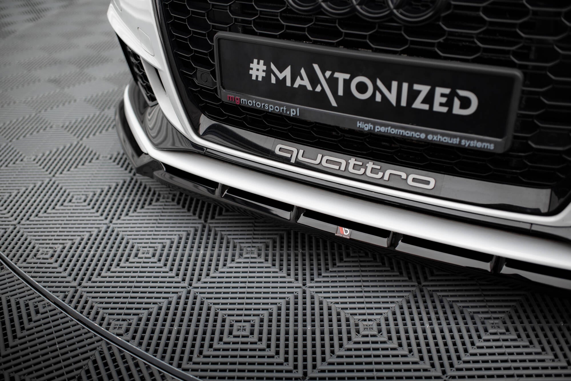Frontspoiler Lippe V.3 Audi RS3 Sedan 8V Facelift