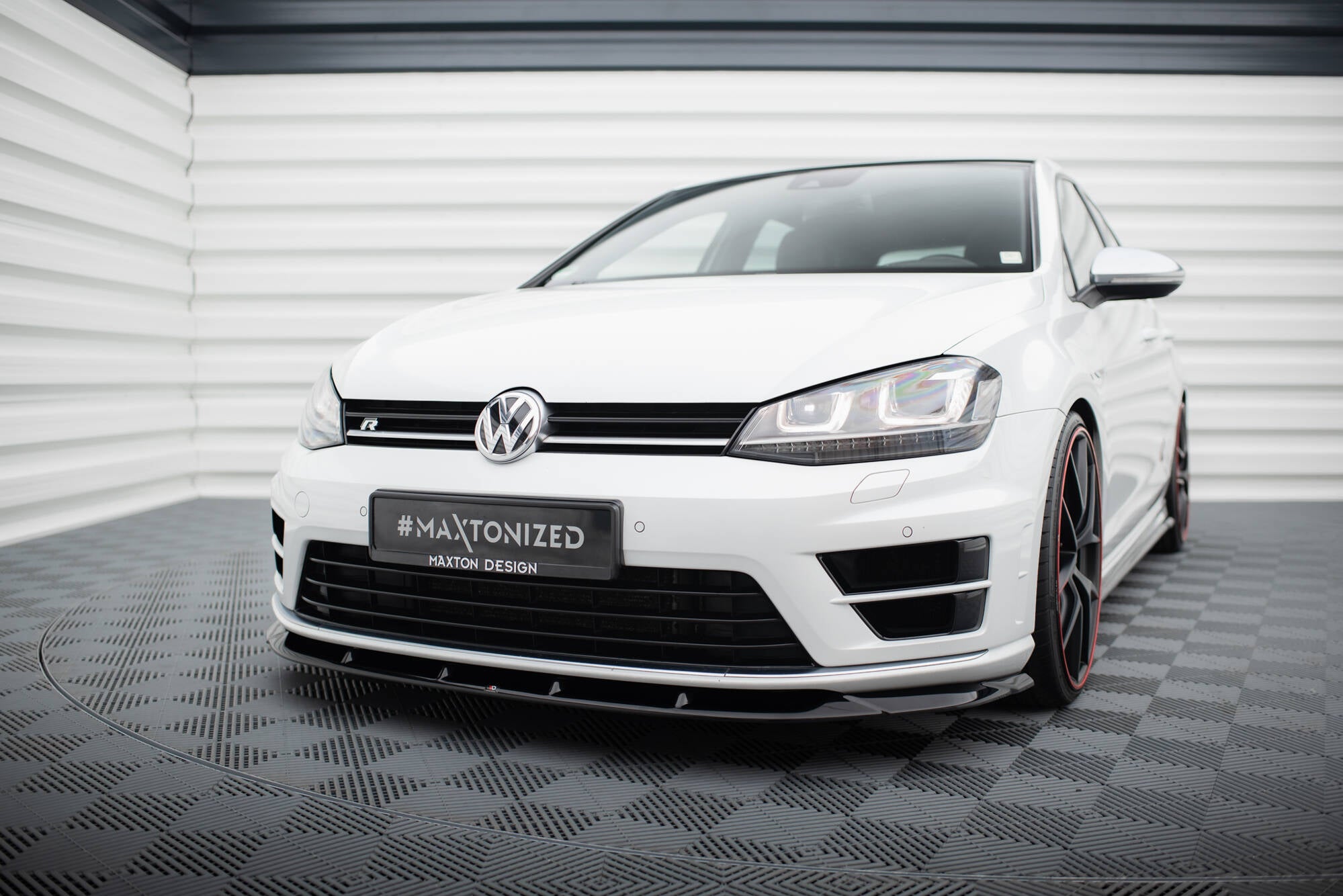 Frontspoiler Lippe V.6 Volkswagen Golf R Mk7