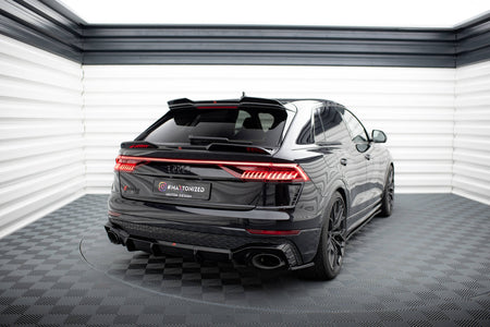 Unterer Heck Spoiler Cap 3D Audi Q8 / RSQ8 / SQ8 / Q8 S-Line MK1