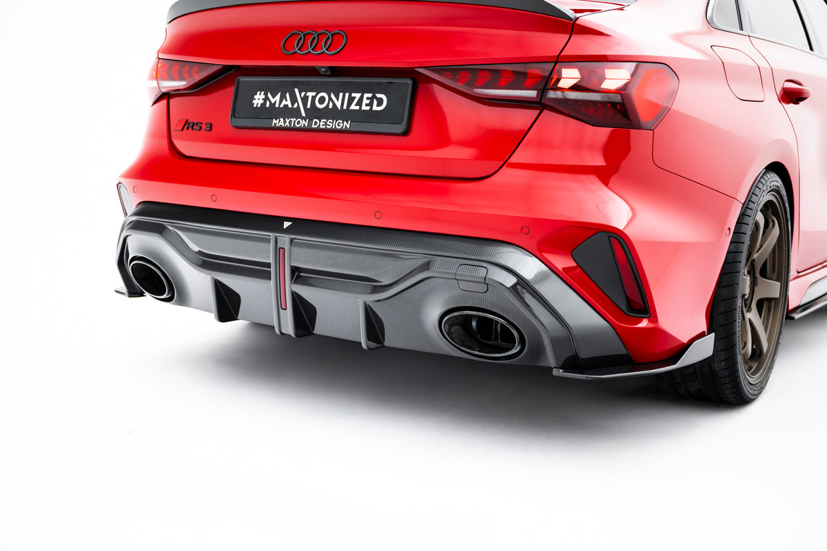Carbon Fiber Heckansatz Audi RS3 Sedan 8Y Facelift