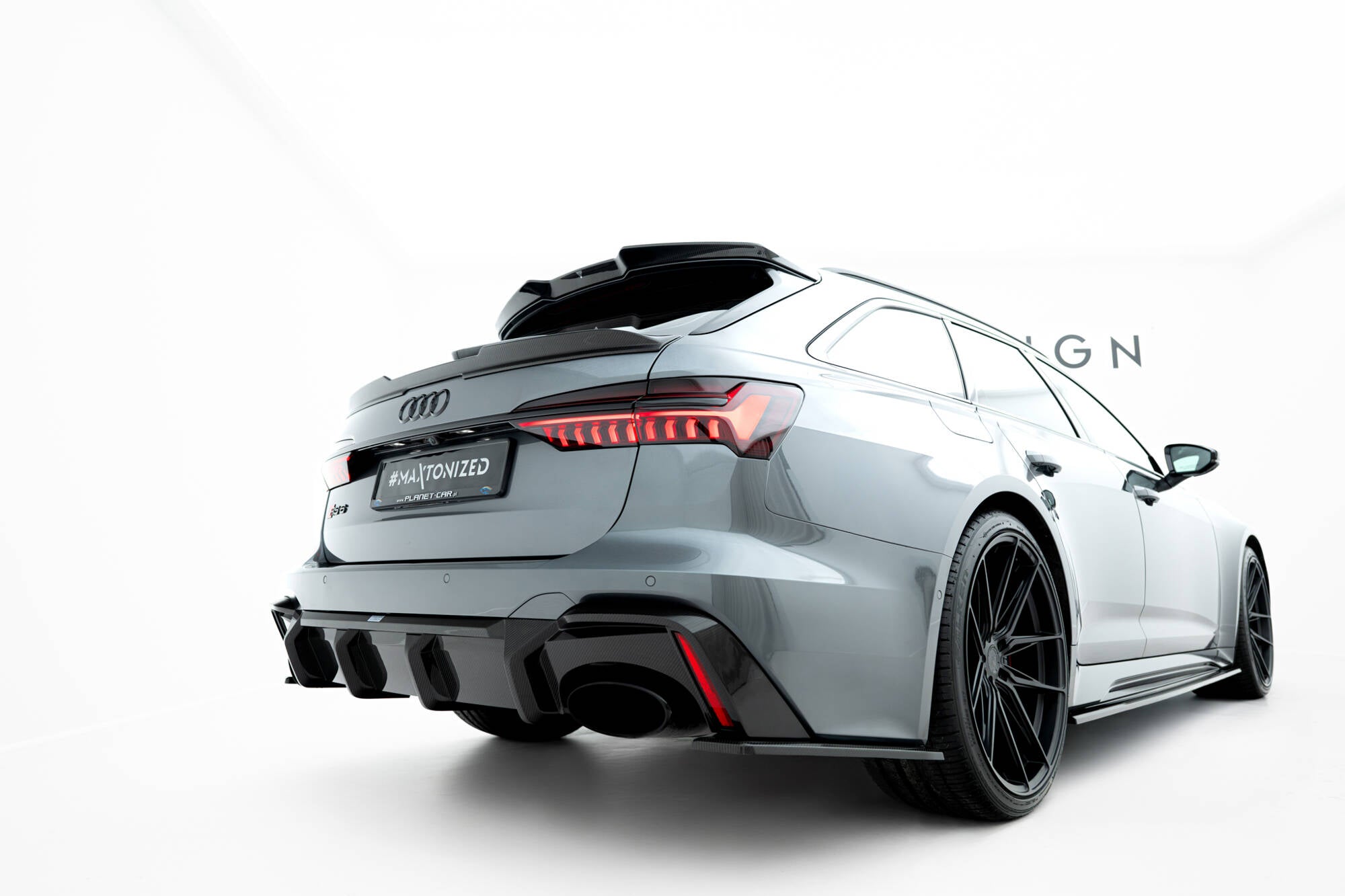 Carbon Heckdiffusor Audi RS6 C8