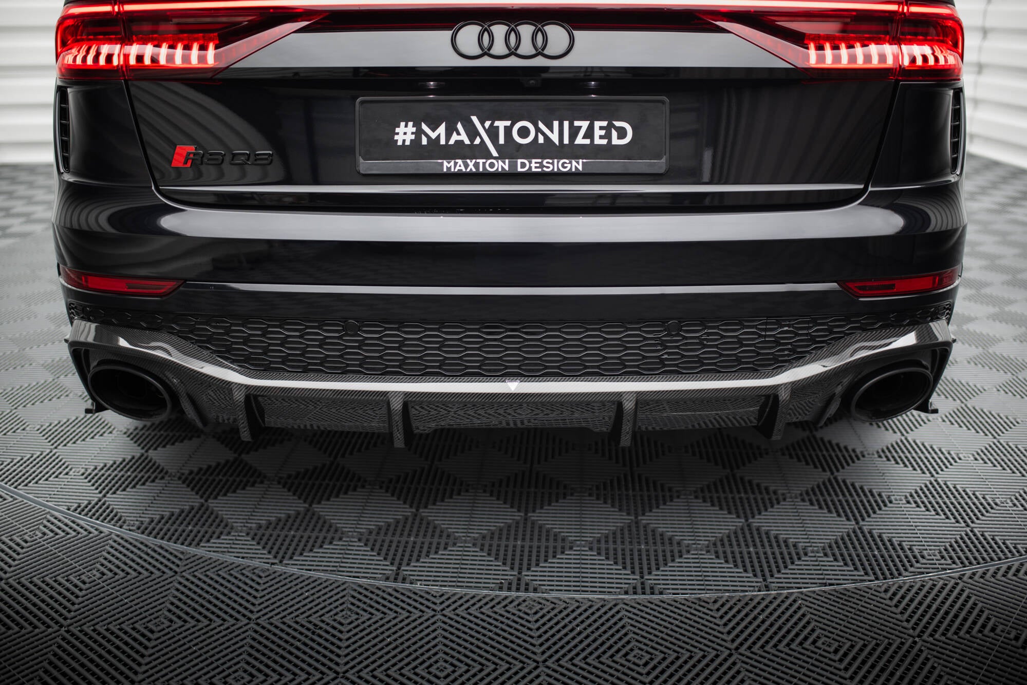 Carbon Heckdiffusor Audi RSQ8 Mk1