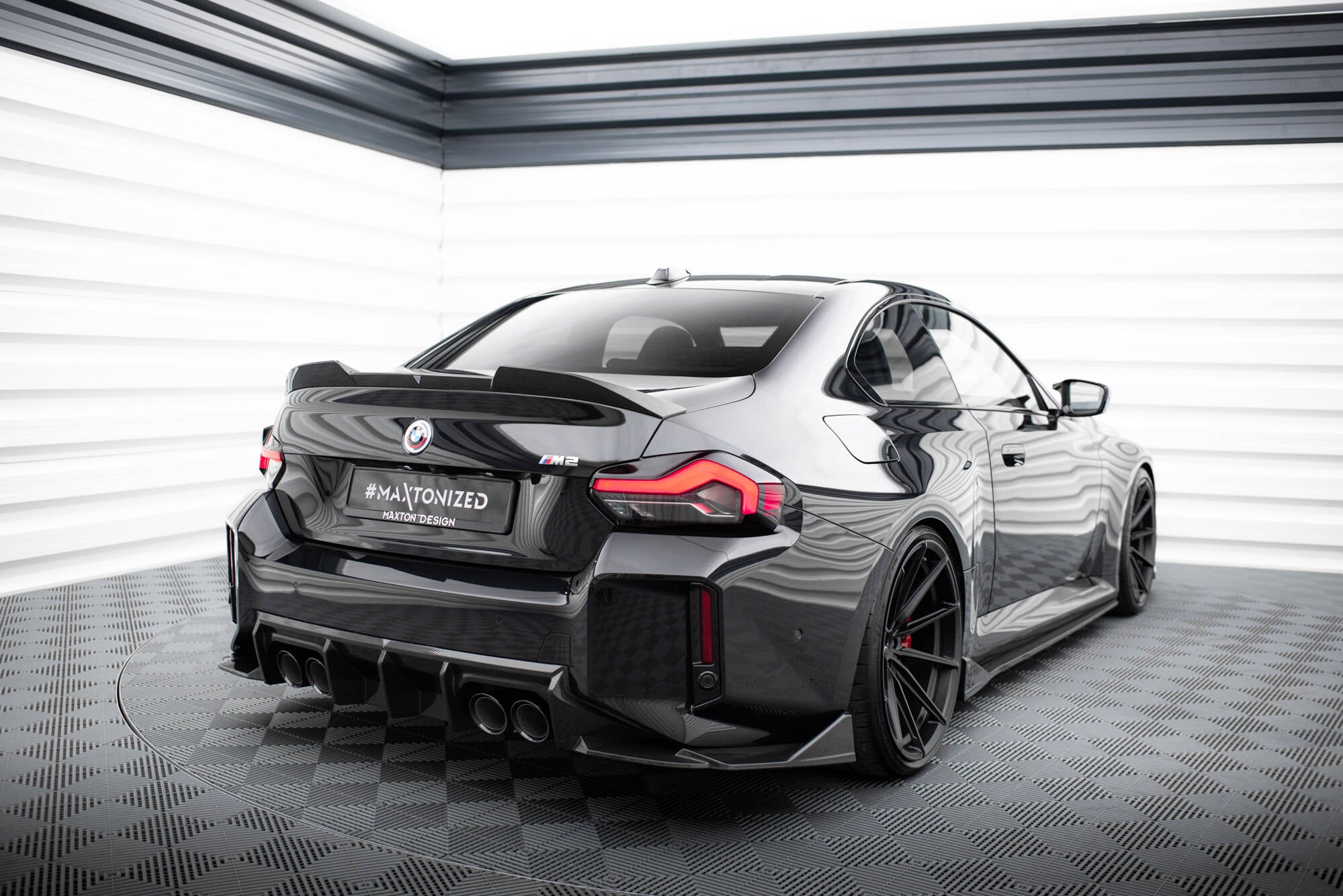 Heckdiffusor BMW M2 G87 aus Prepreg Carbon Fiber